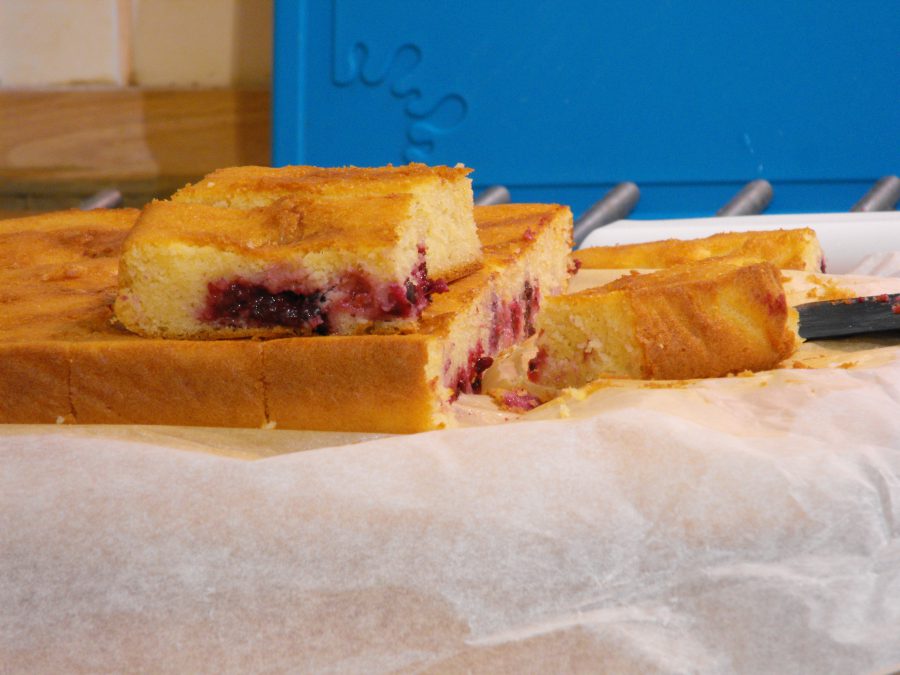 gyümölcsös piskóta