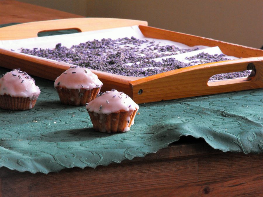 levendulás muffin